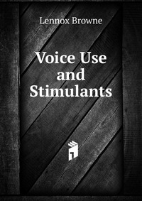 Voice Use and Stimulants