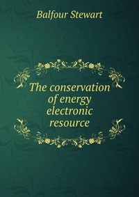 The conservation of energy electronic resource