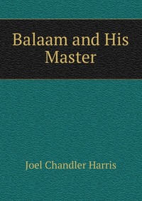 Balaam and His Master